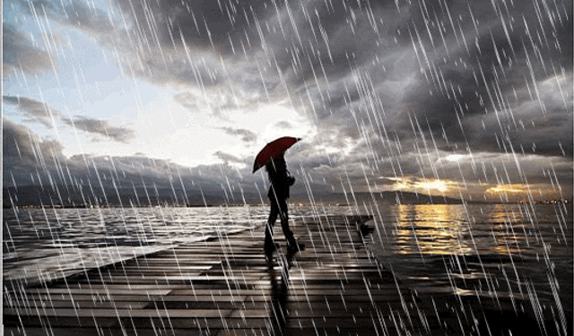 Pazartesi gününe kadar yağmur var!