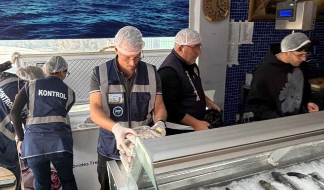 Gönyeli ve Alayköy bölgesindeki su ürünleri perakende satış yerleri denetlendi