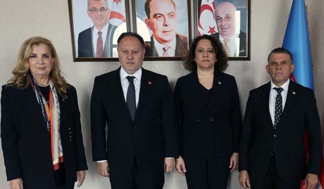 Öztürkler, KKTC Bakü Temsilciliği’ni ziyaret etti…