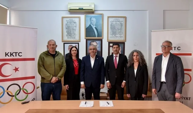 Milli Olimpiyat Komitesi ile Atatürk Öğretmen Akademisi iş birliği protokolü imzaladı