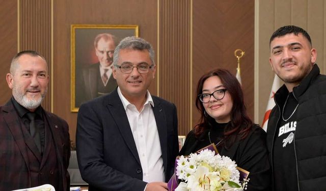 CIOFF Kuzey Kıbrıs, Cumhurbaşkanı Erhürman’ı ziyaret etti