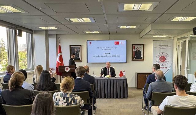 Cenevre'de "Kıbrıs" konulu konferans düzenlendi