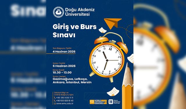 DAÜ Giriş ve Burs Sınavı’na yoğun ilgi devam ediyor