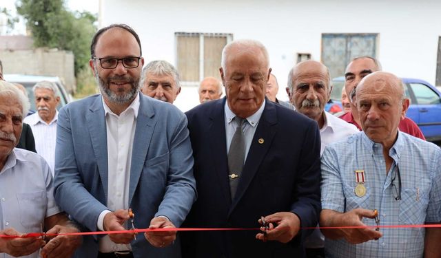 Türk Barış Kuvvetleri Gaziler Derneği İskele Şube Binası açıldı