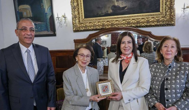 CTP Genel Başkanı İncirli Ankara’da Pembe Köşk’ü ziyaret etti