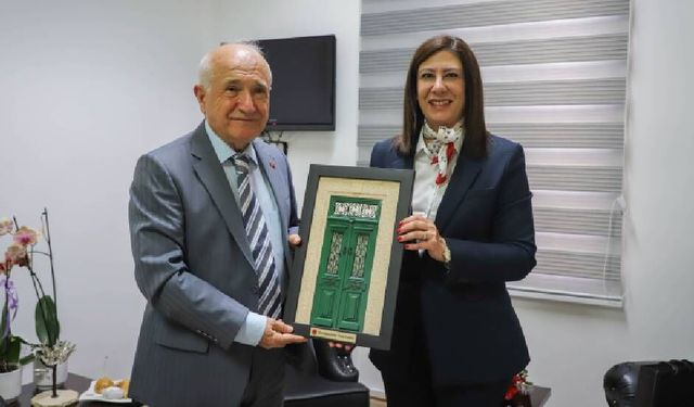 CTP Genel Başkanı İncirli, eski TBMM Başkanı Çiçek ile görüştü