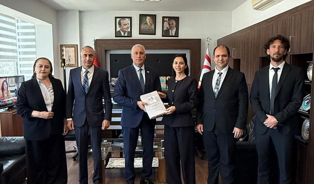 Amcaoğlu, Rekabet Kurulu üyelerini kabul etti
