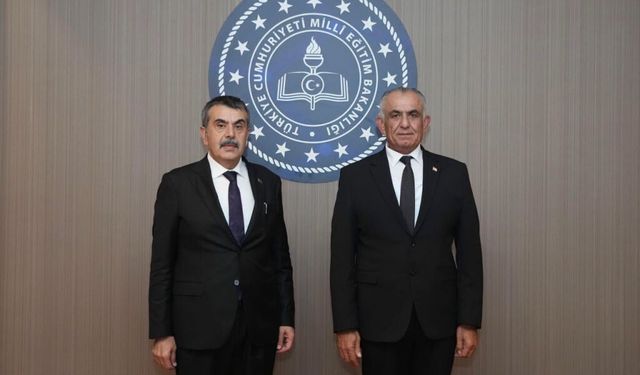 Bakan Çavuşoğlu mevkidaşı Tekin ile bir araya geldi