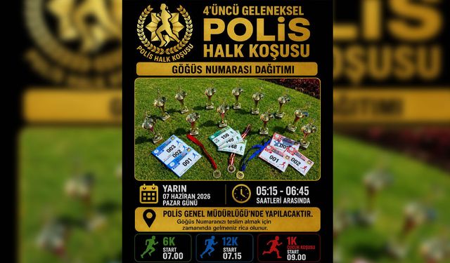 Geleneksel Polis Halk Koşusu, yarın Lefkoşa’da