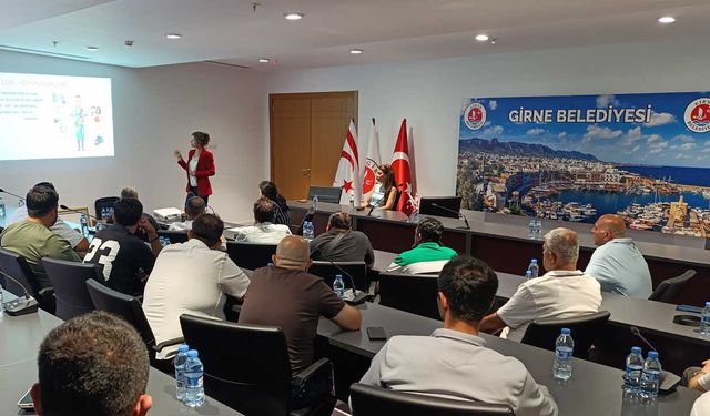 Girne Belediyesi “Gıda Hijyeni ve Güvenliği Eğitimi” tamamlandı