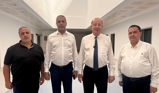 Dinçyürek: Yeni Güzelyurt Devlet Hastanesi tamamlanmak üzere