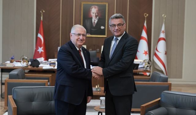 Cumhurbaşkanı Erhürman, Güler'i kabul etti