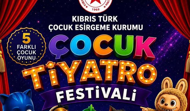 Çocuk Tiyatro Festivali düzenleniyor