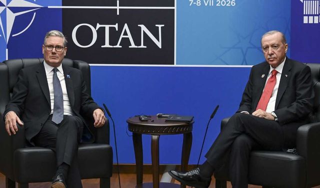 Erdoğan, Starmer ile görüştü