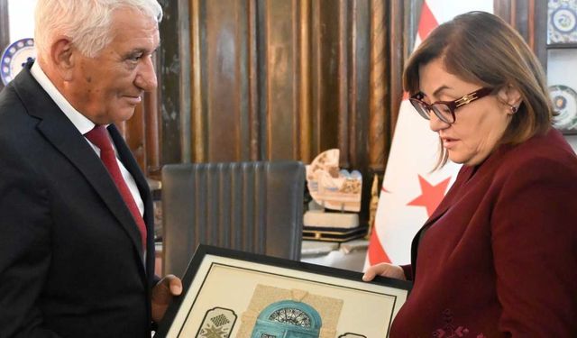 Özçınar, Gaziantep Büyükşehir Belediye Başkanı Şahin ile görüştü