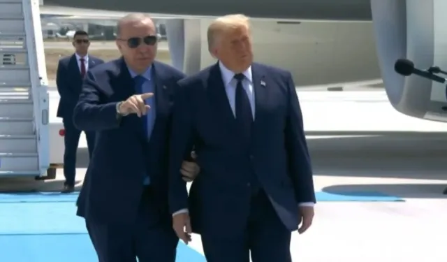 Trump resmi törenle karşılandı: Erdoğan ile baş başa görüşecek