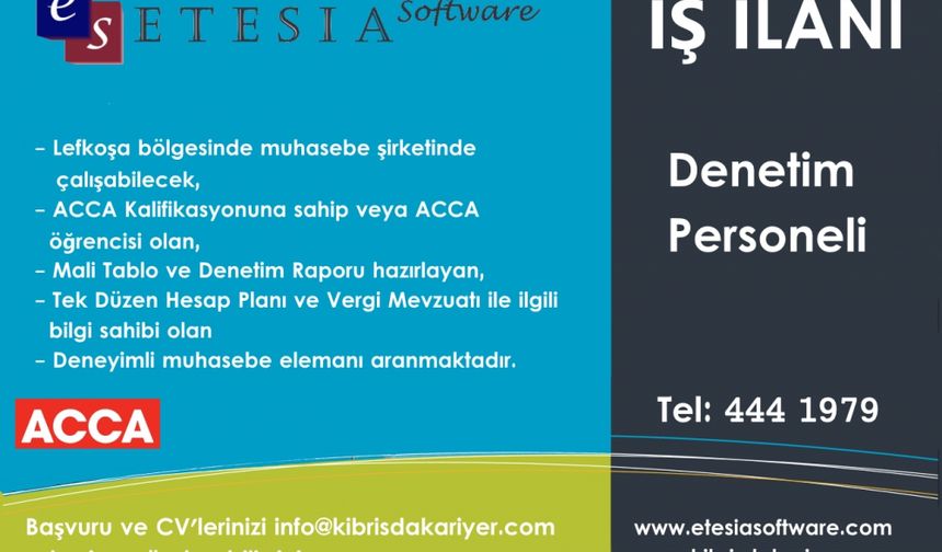 İş İlanları 10 Eylül Perşembe