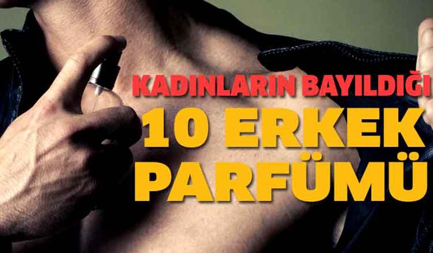 Kadınların bayıldığı 10 erkek parfümü