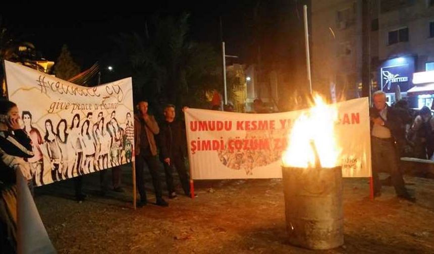 'Barışın Tam Zamanı' yürüyüşü düzenlendi