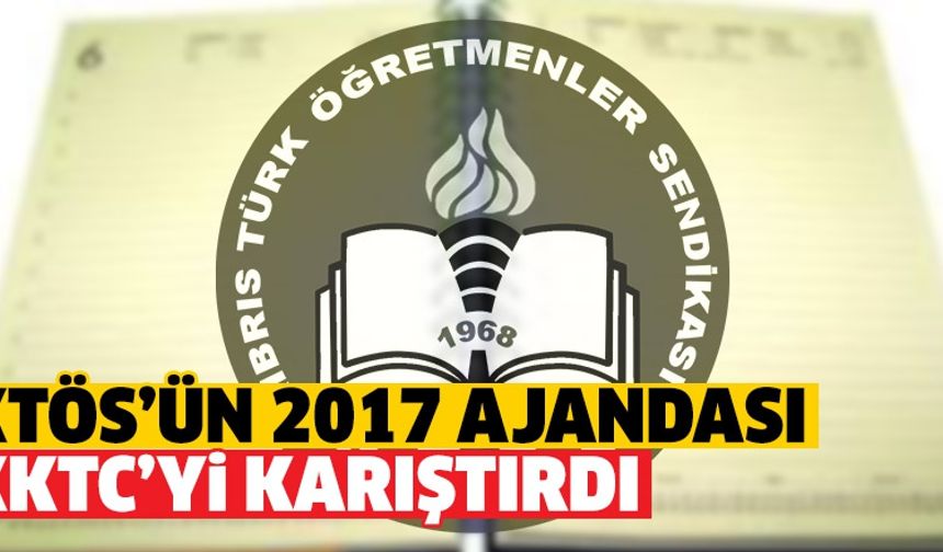 KTÖS ajandası gündeme bomba gibi düştü