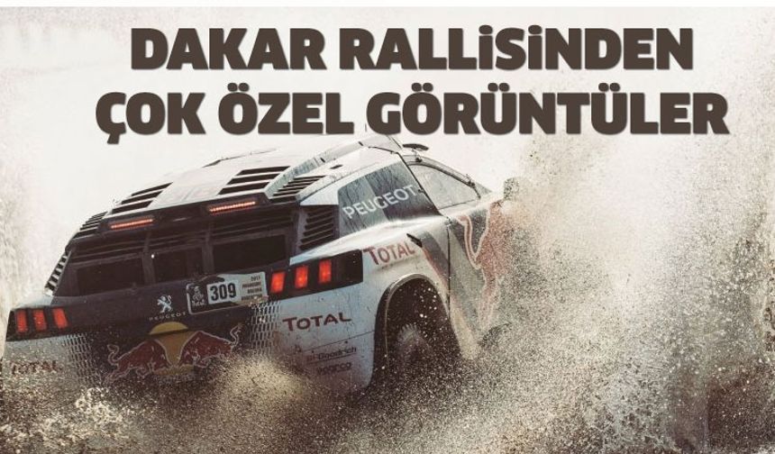 Dakar Rallisinden Çok Özel Görüntüler