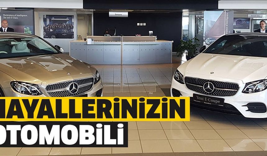 Hayallerinizin otomobili Yeni E-Coupe karşınızda...