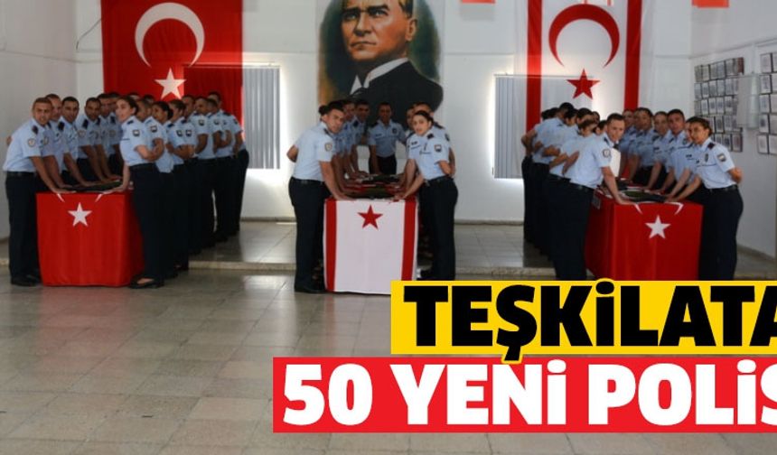 58. Dönem Polis Temel Eğitim Kursu'nu tamamlayanlar yemin etti