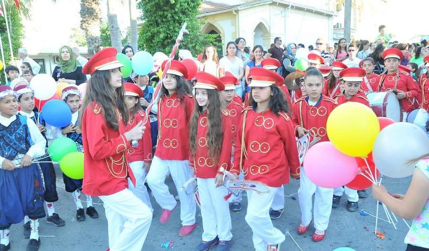 Gönyeli'de geleneksel çocuk şenliği başladı