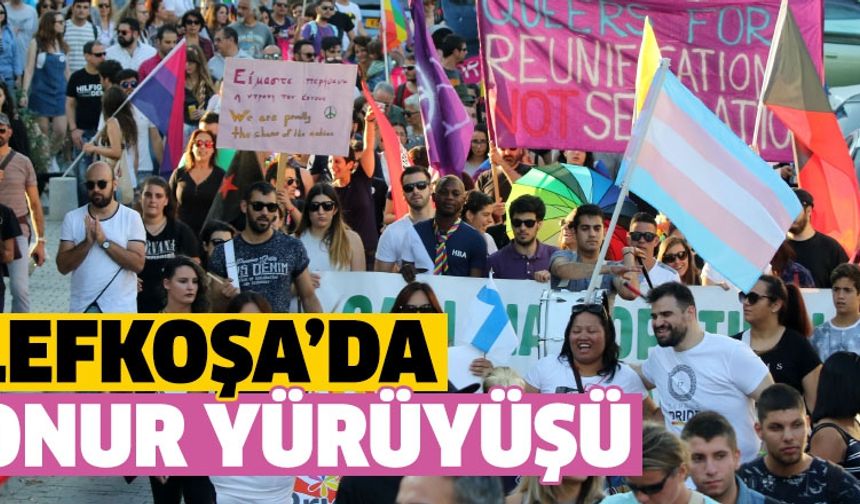 Güney Kıbrıs'ta LGBT Onur Yürüyüşü gerçekleşti