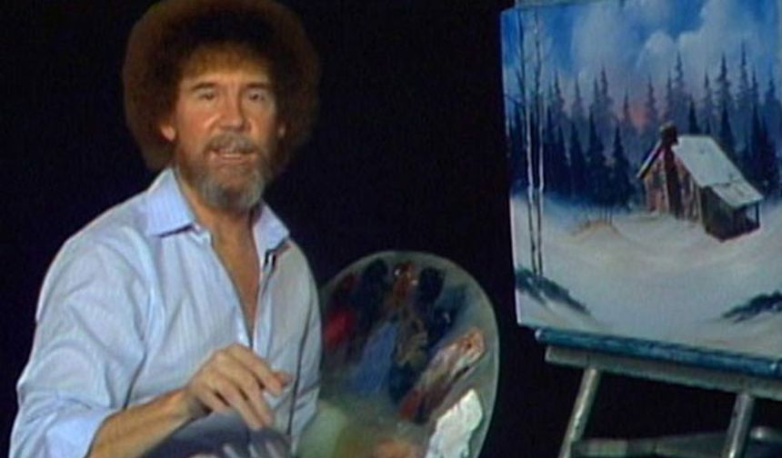 Ressam Bob Ross'un sırrı ortaya çıktı!