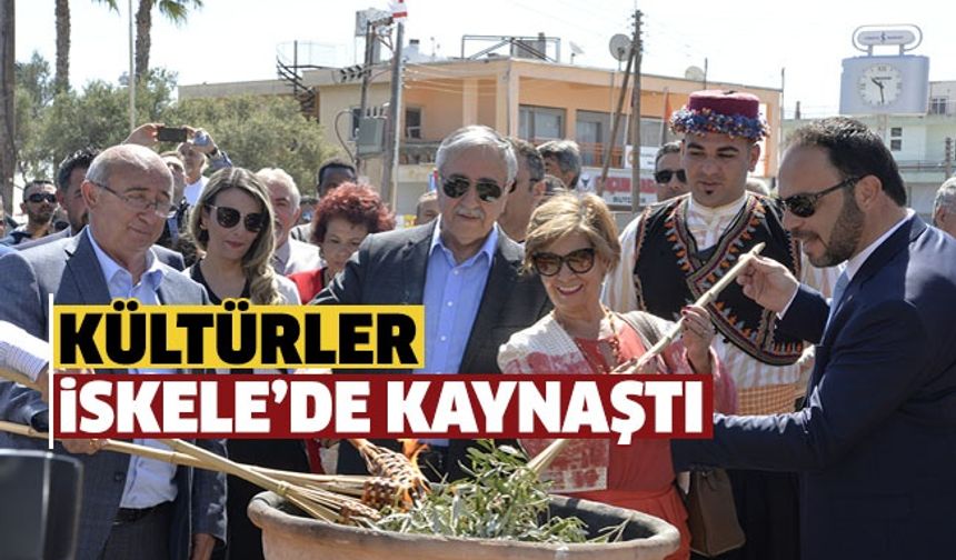 Cumhurbaşkanı Akıncı İskele'de