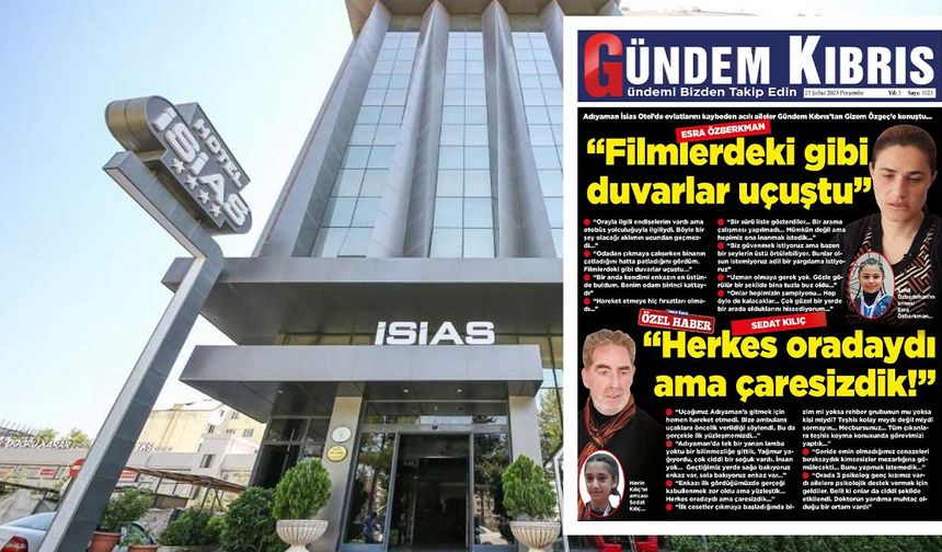 İSİAS Otel'de hem kızını hem öğrencilerini kaybetti