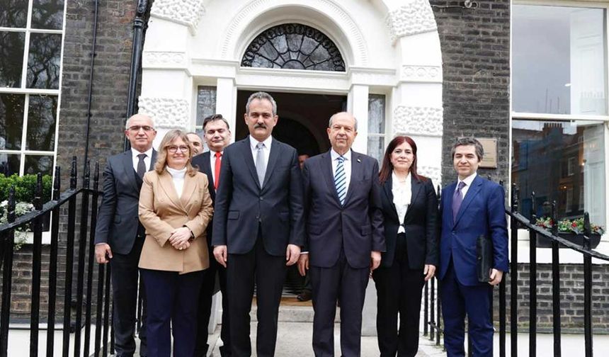 Cumhurbaşkanı Tatar, Türkiye Milli Eğitim Bakanı Özer’i kabul etti