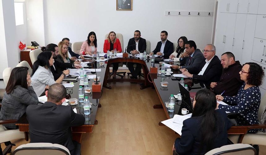 Hukuk, Siyasi İşler ve Dışilişkiler Komitesi toplandı