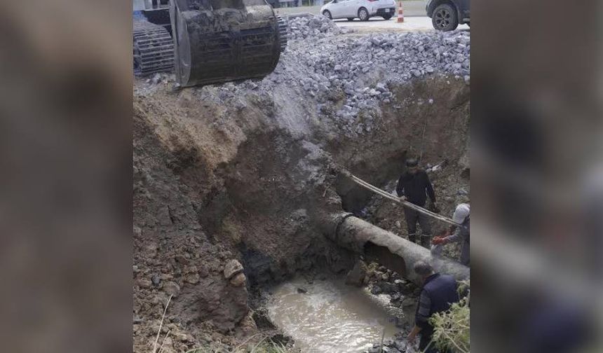 Gazimağusa’da su sıkıntısı: Borudaki patlak onarıldı