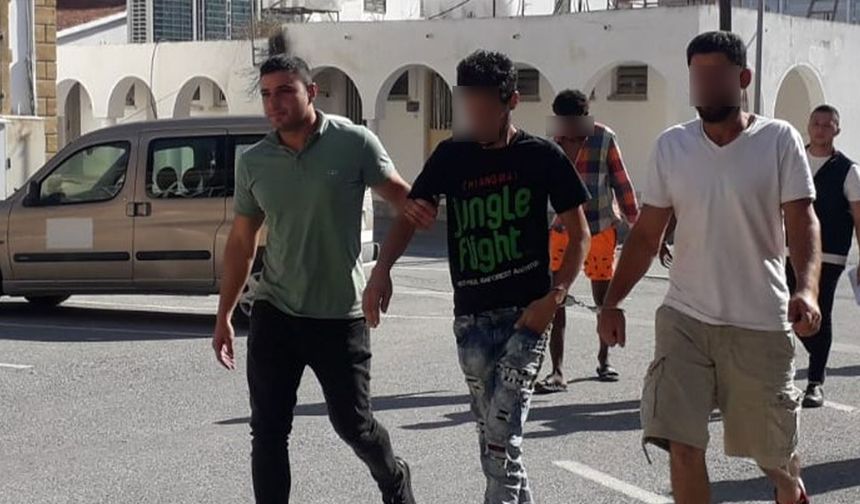 Mersin'den KKTC'ye 4 bin Euro karşılığında getirilmişler...