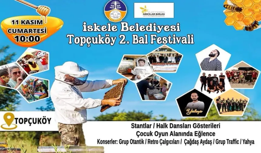 Topçuköy 2'nci Bal Festivali yarın...
