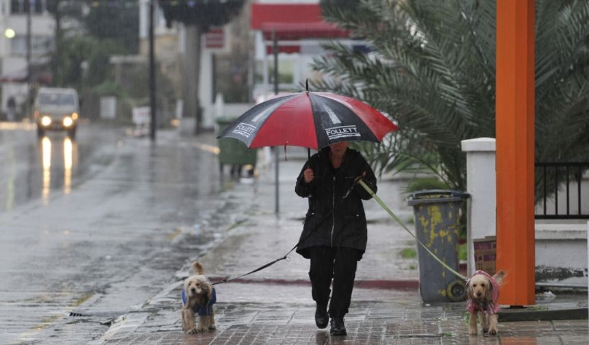 Hava sağanak yağmurlu olacak
