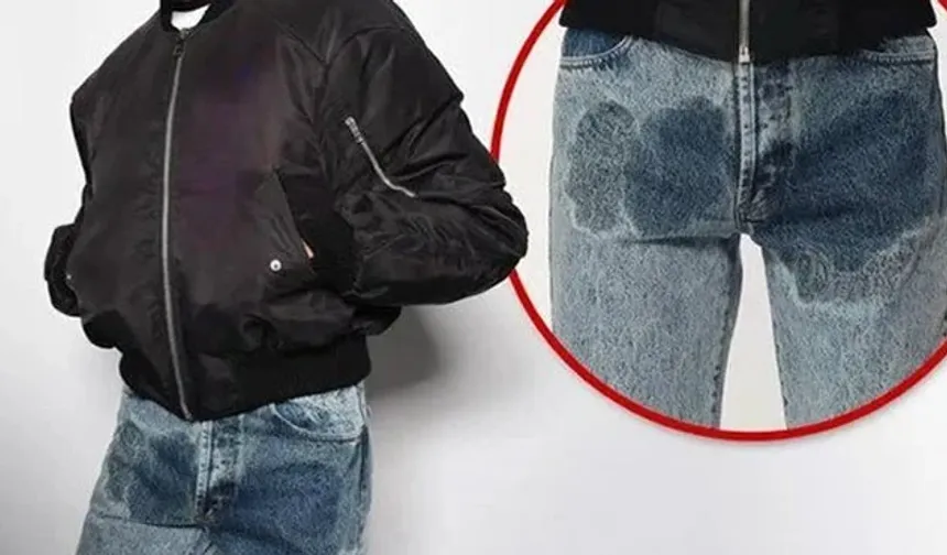 "İdrar lekeli" pantolon 20 bin TL'den satışa çıktı!