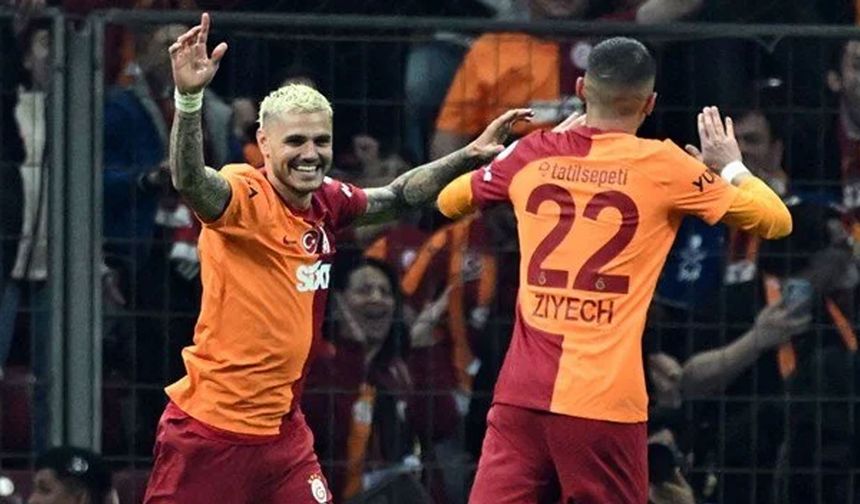 Galatasaray'dan 6 gollü galibiyet: Süper Lig'de yeni rekor
