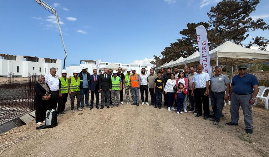 Tatlısu’da hastane, poliklinik, kolej ve cami projeleri temel atma töreni yapıldı