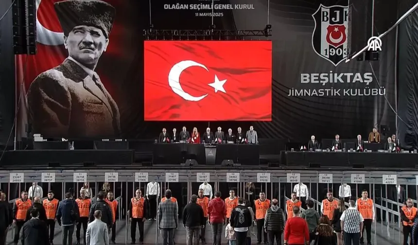 Beşiktaş'ta seçim günü: Oy verme işlemi başladı