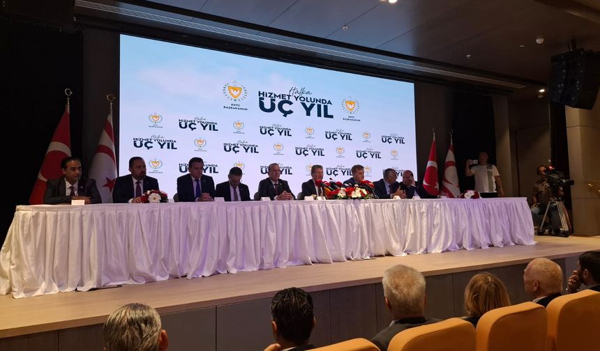 Üstel: Halka hizmet yolunda daha nice yıllara