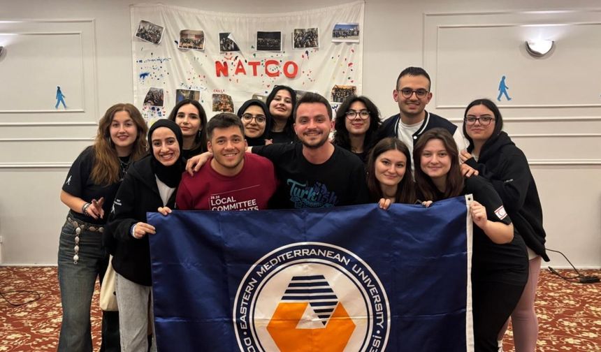 AIESEC Doğu Akdeniz NATCO’25 Konferansı’nda yer aldı