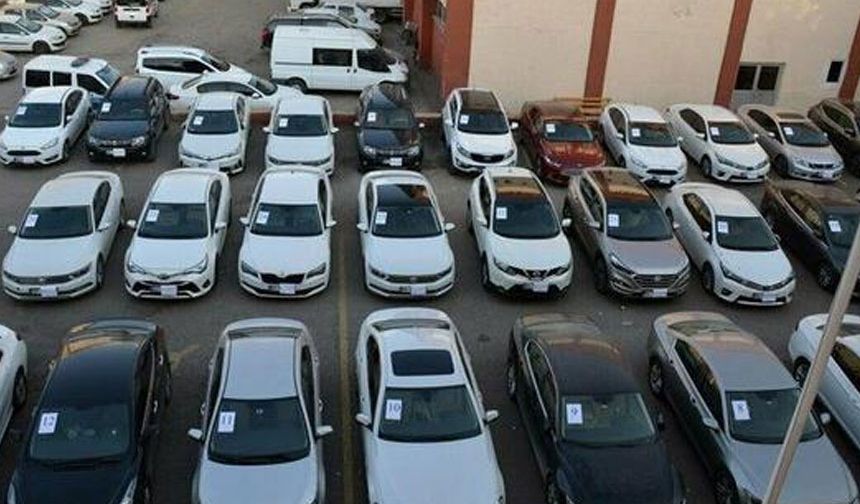 Açık artırma ile araç satışı yapılacak