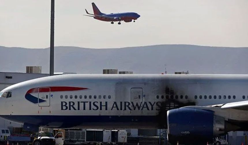 Pilot sağını solunu karıştırdı, uçak alev aldı