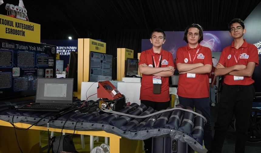 Öğrencilerin TEKNOFEST KKTC için geliştirdiği proje, hastalarda yatak yaralarını önlüyor