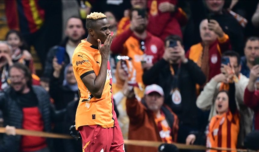 Galatasaraylı Osimhen, sarı-kırmızılı kulübe sonsuza kadar minnettar