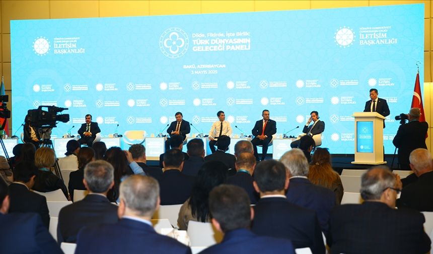 Bakü'de düzenlenen panelde Türk dünyasının KKTC'ye desteği ele alındı
