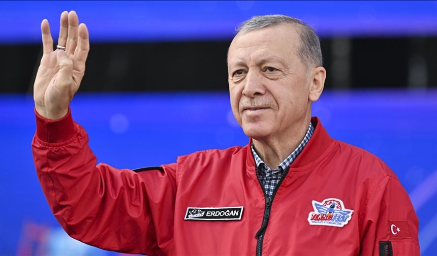 Erdoğan: Biz Türk milleti ve Kıbrıs Türkü olarak bu topraklarda ev sahibiyiz